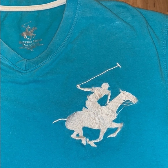 Beverly Hills Polo Club Shirt, sz Extra Large - Picture 4 of 5